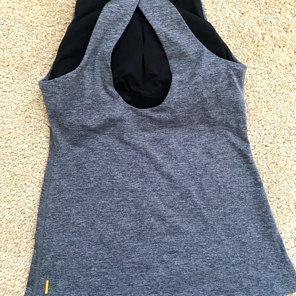LUCY Inner Light Workout Tank | Gray/Ash | Small - Picture 5 of 5